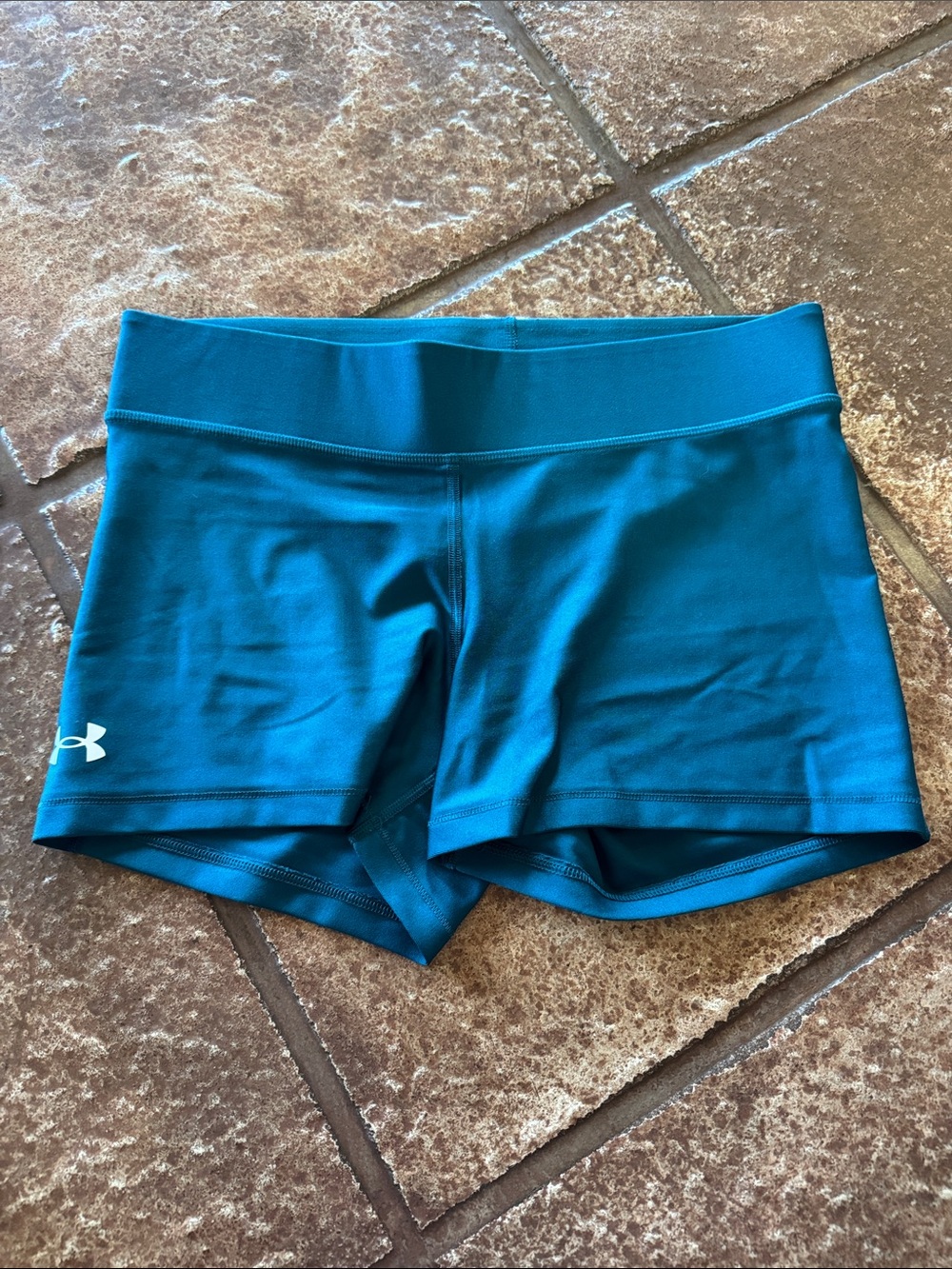 Under Armour Teal Women's Bike Shorts